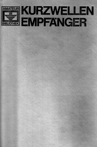 ﻿گیرنده موج کوتاه Detlef Lechner 1975