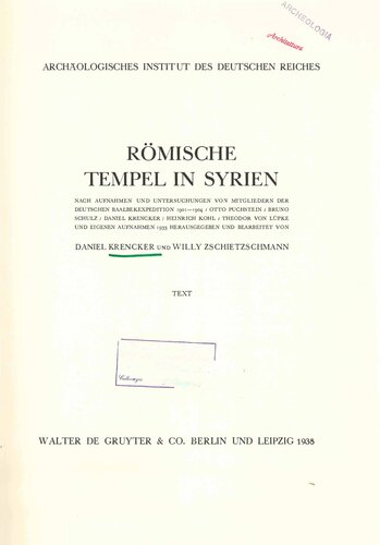 ﻿معابد رومی در سوریه