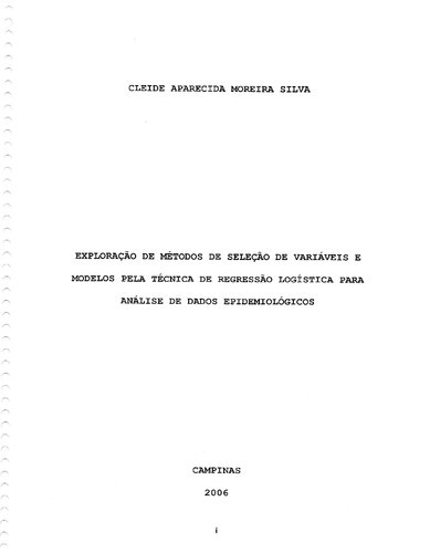 ﻿بررسی روش‌های انتخاب متغیر و مدل با استفاده از تکنیک رگرسیون لجستیک برای تجزیه و تحلیل داده‌های اپیدمیولوژیک