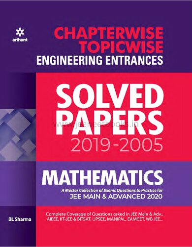 ﻿Mathematics IIT JEE 2005-2019 مهندسی مقالات حل شده مبحث عاقلانه فصل مسائل عاقلانه سوالات راه حل کاملا حل شده
