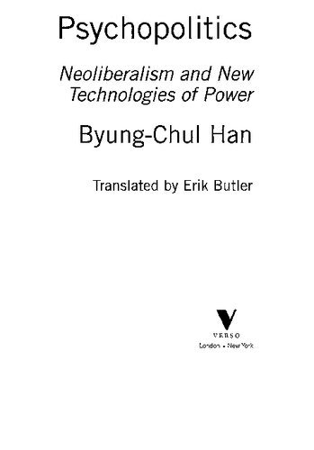 ﻿روان‌سیاسی: نئولیبرالیسم و ​​فناوری‌های جدید قدرت