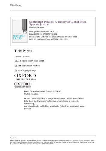 ﻿سیاست حساس: نظریه عدالت جهانی بین گونه ها