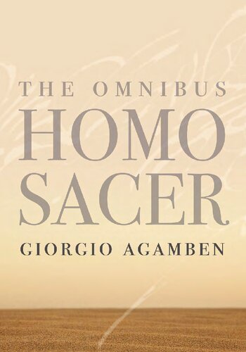﻿Omnibus Homo Sacer