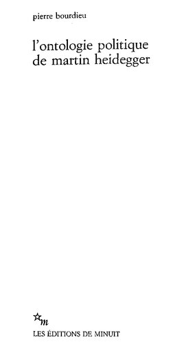 ﻿هستی شناسی سیاسی مارتین هایدگر