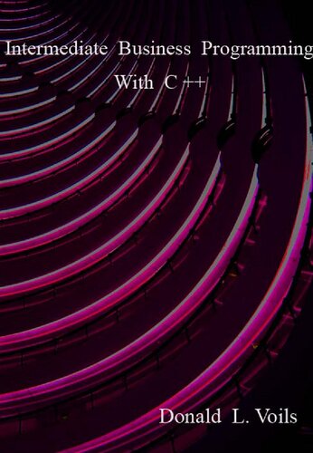 ﻿برنامه نویسی کسب و کار متوسط ​​با C++