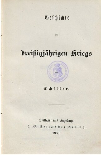 ﻿تاریخ جنگ سی ساله