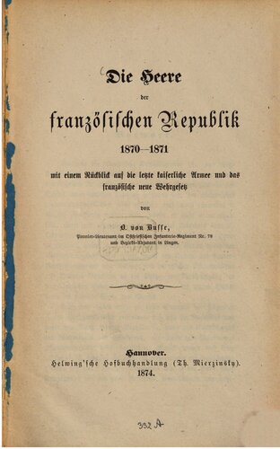 ﻿ارتش جمهوری فرانسه 1870-1871 با بررسی آخرین ارتش امپراتوری و قانون جدید نظامی فرانسه