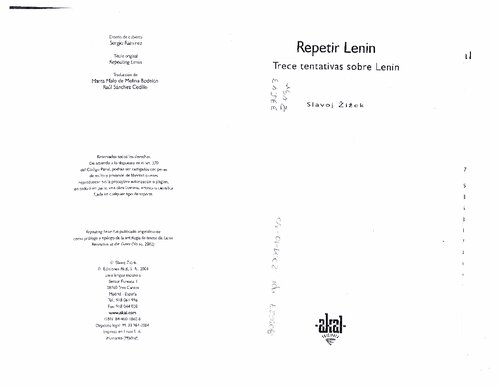 ﻿تکرار لنین: سیزده تلاش علیه لنین