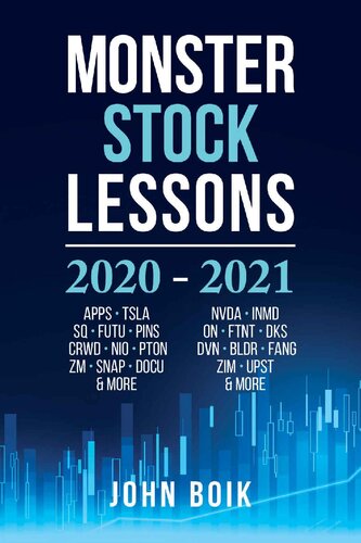 ﻿دروس Monster Stock: 2020-2021