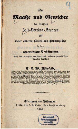 ﻿اقدامات و وزن کشورهای اتحادیه گمرکی آلمان و بسیاری از کشورها و مراکز تجاری دیگر در روابط متقابل آنها