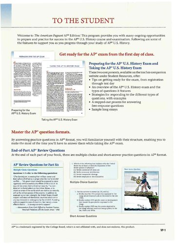 ﻿The American Pageant AP