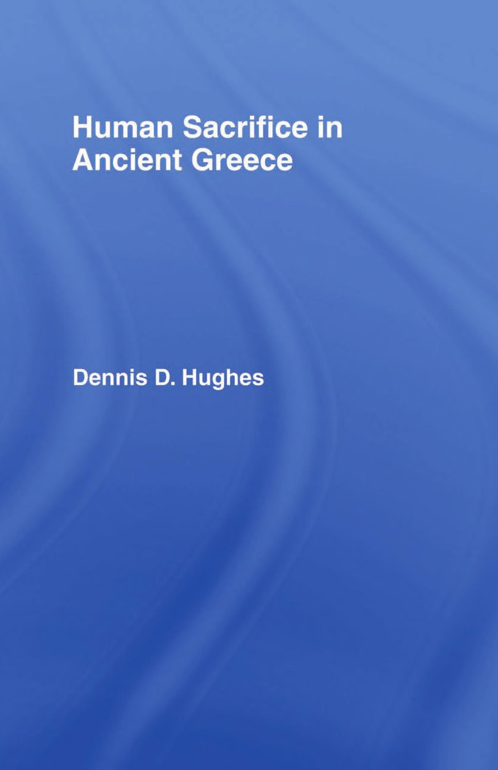 ﻿قربانی انسان در یونان باستان