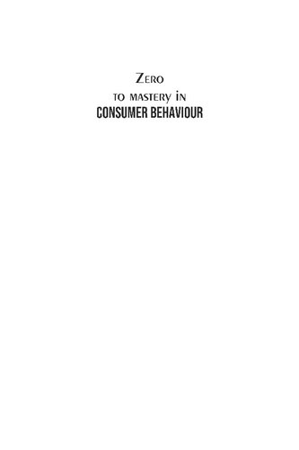 ﻿صفر تا تسلط در رفتار مصرف کننده