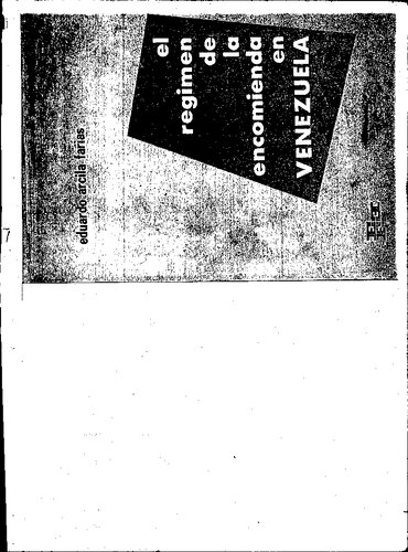 ﻿رژیم Encomienda در ونزوئلا