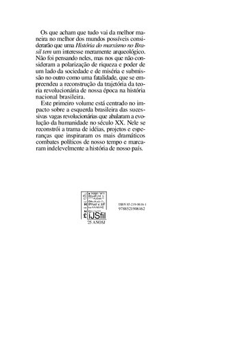 ﻿تاریخ مارکسیسم در برزیل جلد 1