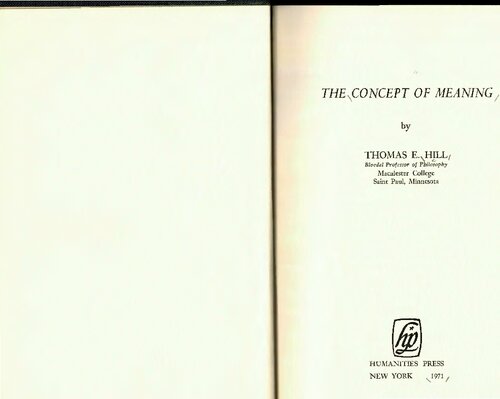 ﻿مفهوم معنا