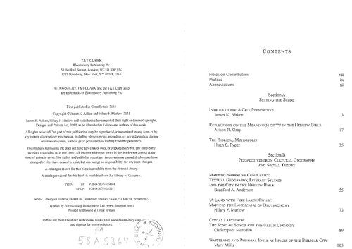 ﻿شهر در کتاب مقدس عبری