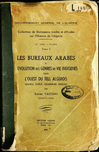 ﻿دفاتر عربی و تکامل شیوه های زندگی بومی در غرب الجزیره