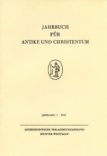 ﻿سالنامه برای باستان و مسیحیت، سال 1، 1958.
