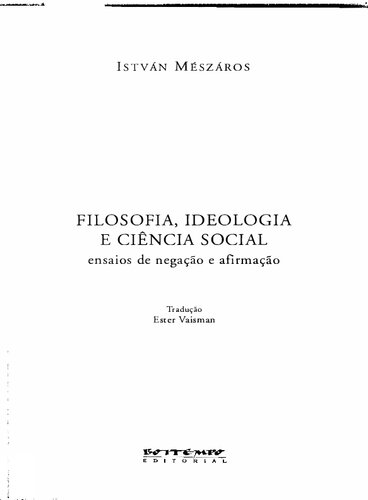 ﻿فلسفه، ایدئولوژی و علوم اجتماعی
