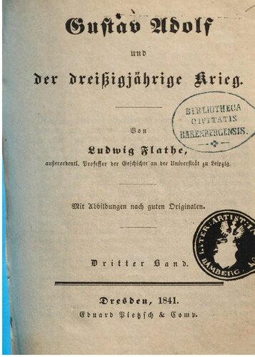 ﻿گوستاو آدولف و جنگ سی ساله