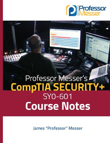 ﻿یادداشت های دوره CompTIA Security SY0-601 پروفسور مسر