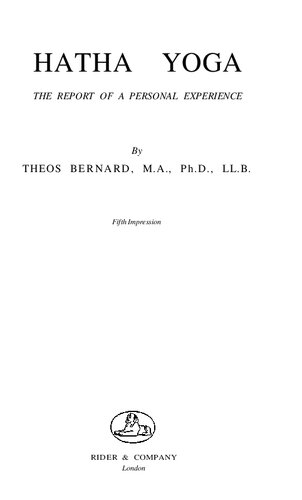 ﻿هاتا یوگا گزارش یک تجربه شخصی