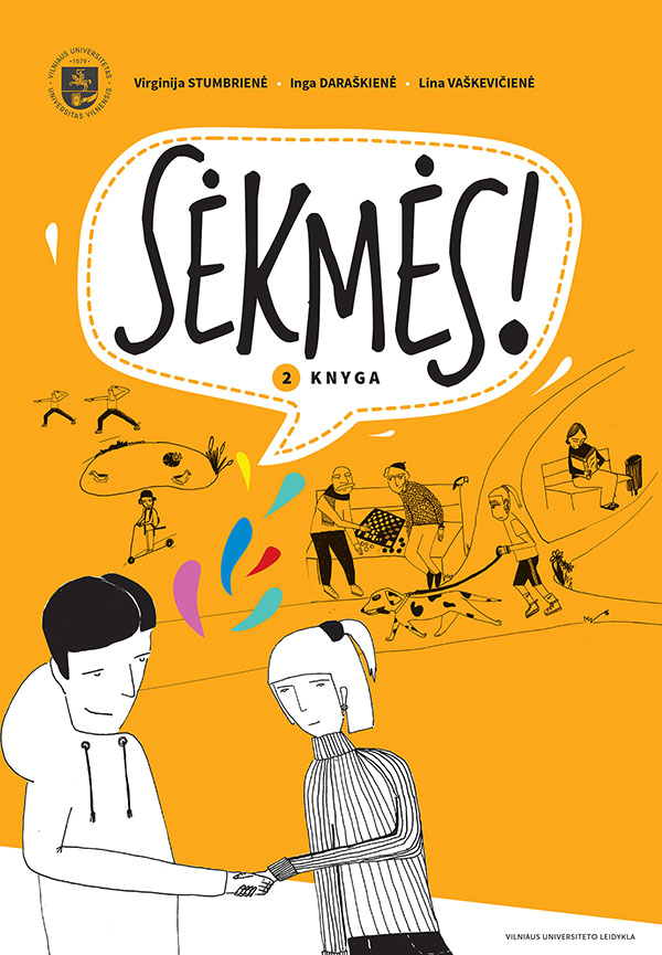 ﻿موفق باشید! کتاب درسی برای رسیدن به سطح A1 (شکست) زبان لیتوانیایی. کتاب دوم