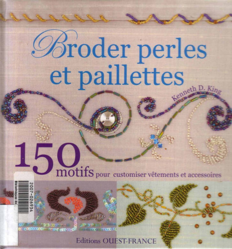 Broder perles et paillettes