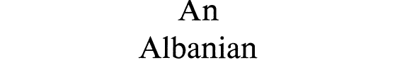 ﻿گرامر تاریخی آلبانیایی
