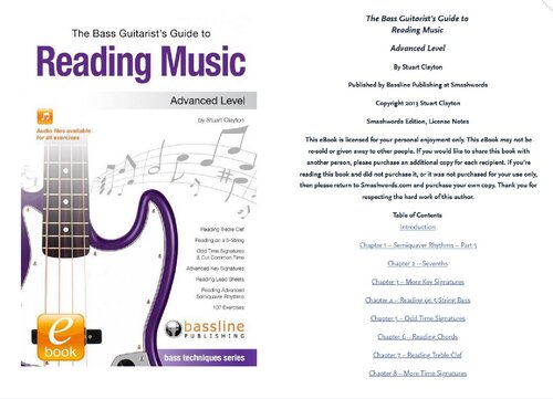 ﻿راهنمای گیتاریست باس برای خواندن موسیقی. سطح پیشرفته.
