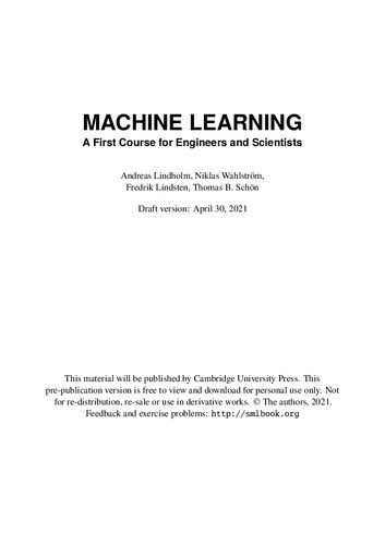 ﻿یادگیری ماشین اولین دوره برای مهندسان و دانشمندان [پیش نویس]