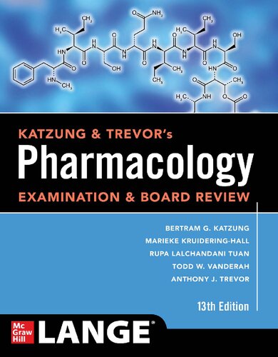 ﻿فارماکولوژی Katzung & Trevor: Examination & Board Review, 13e