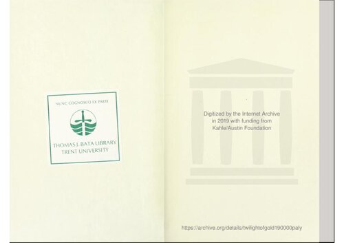 ﻿گرگ و میش طلا، اسطوره ها و واقعیت های 1914-1936