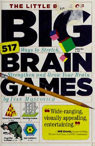 ﻿The Little Book of Big Brain Games: 517 راه برای کشش، تقویت و رشد مغز شما