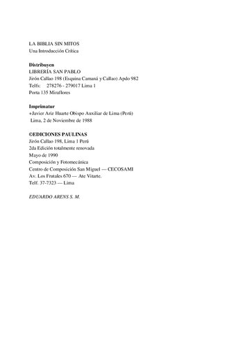 ﻿کتاب مقدس بدون افسانه یک مقدمه انتقادی