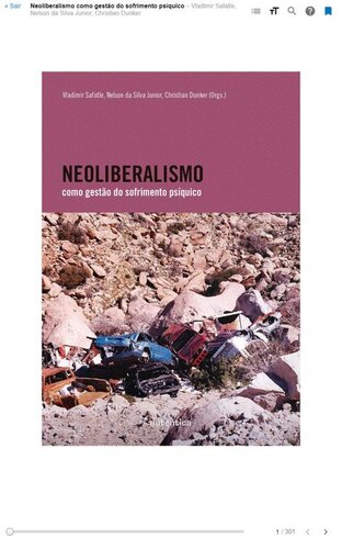 ﻿نئولیبرالیسم به عنوان مدیریت رنج روانی