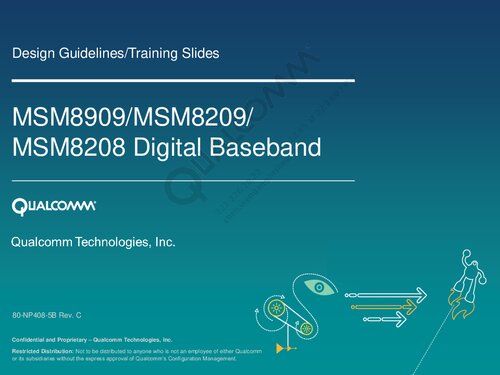 ﻿بیس باند دیجیتال MSM8909/MSM8209/MSM8208