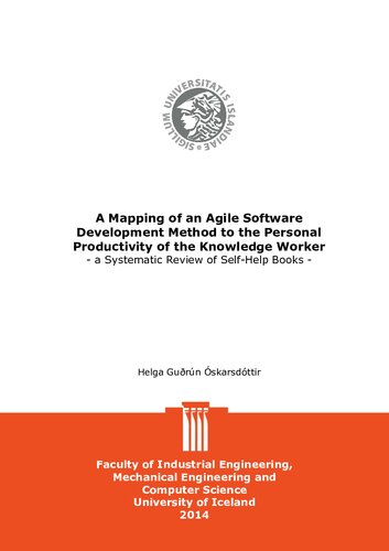 ﻿نقشه برداری از یک روش توسعه نرم افزار چابک برای بهره وری شخصی کارگر دانش. بررسی سیستماتیک کتابهای خودیاری.
