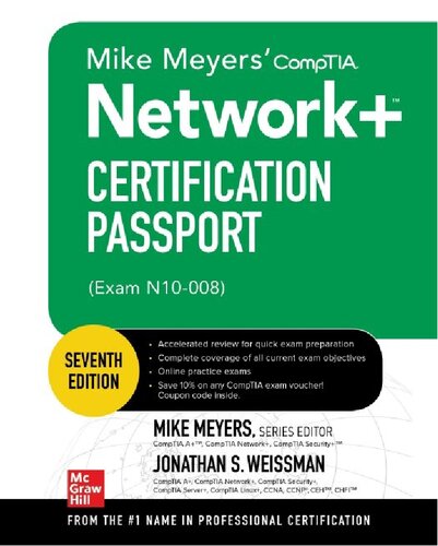﻿پاسپورت گواهینامه CompTIA Network+ Mike Meyers: (امتحان n10-008).