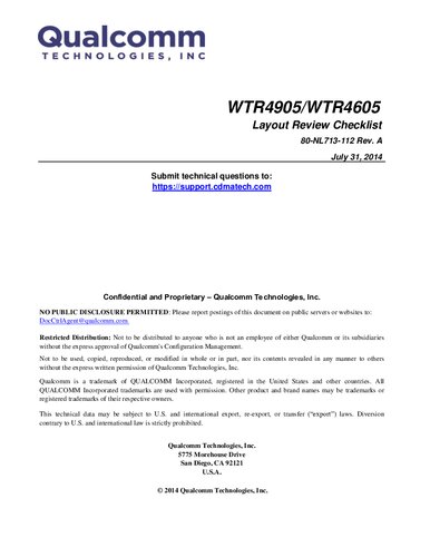 ﻿چک لیست بررسی طرح بندی WTR4905/WTR4605