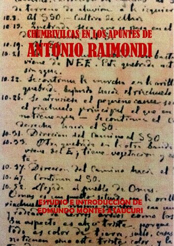 ﻿چومبیویلکاس (کوزکو) در نت های آنتونیو ریموندی