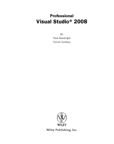 ویژوال استودیو حرفه ای 2008