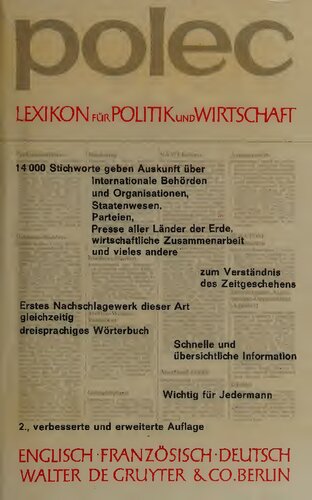 ﻿POLEC: فرهنگ لغت سیاست و اقتصاد - Dictionnaire de Politique et d’Comonomie - واژگان برای سیاست و اقتصاد