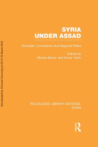 ﻿سوریه تحت حکومت اسد: محدودیت های داخلی و خطرات منطقه ای