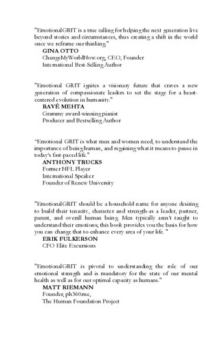 ﻿GRIT عاطفی 8 گام برای تسلط بر احساسات، تغییر افکار و تغییر دنیای خود