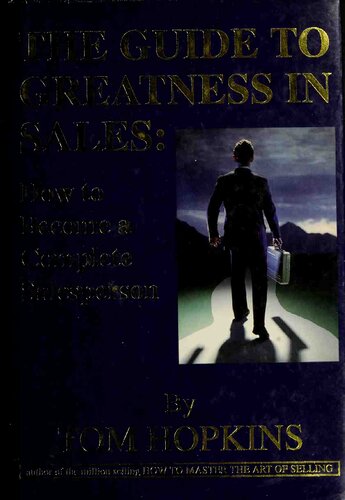 ﻿راهنمای عظمت در فروش: چگونه به یک فروشنده کامل تبدیل شویم