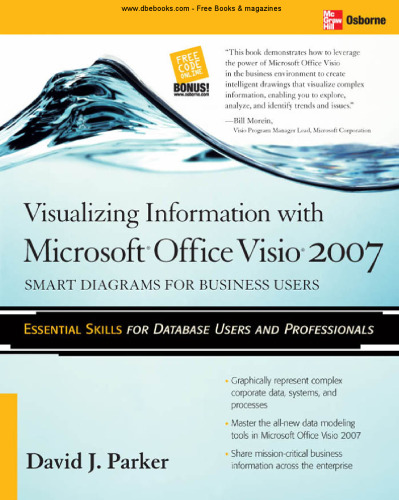 تجسم اطلاعات با Microsoft® Office Visio® 2007 توسط McGraw-Hill Osborne Media؛ 1 نسخه