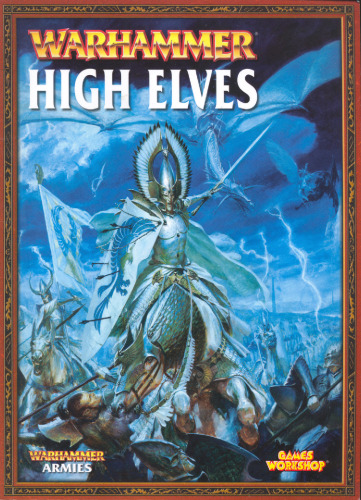 Warhammer Army Book - (بازی آموزشی) - Elves بالا