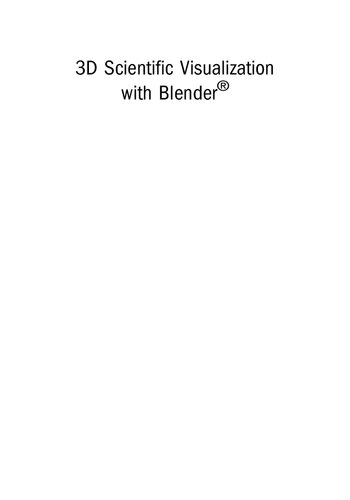 ﻿تجسم علمی سه بعدی با بلندر